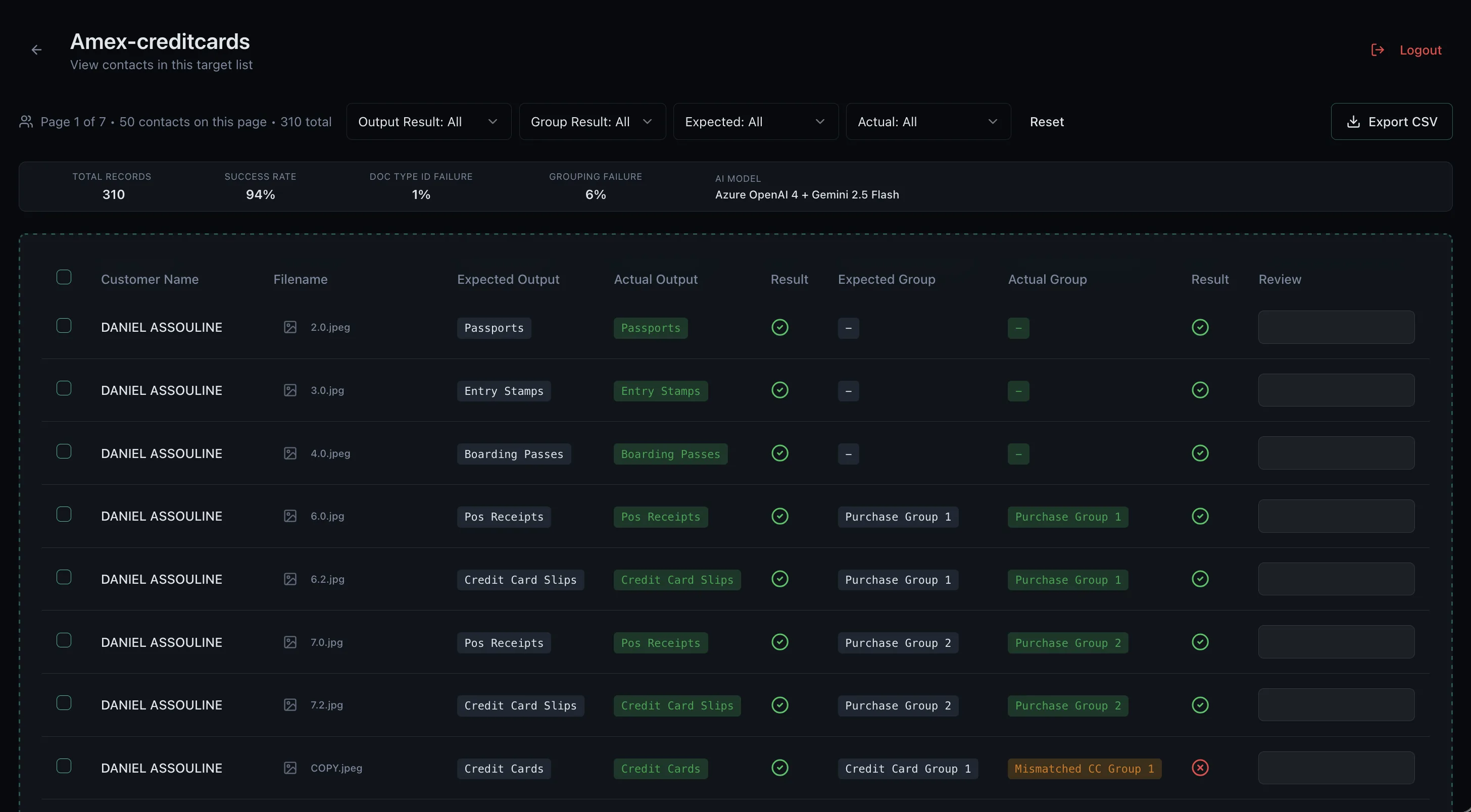 Document Classification Benchmark Testing with Azure and Gemini Pipeline